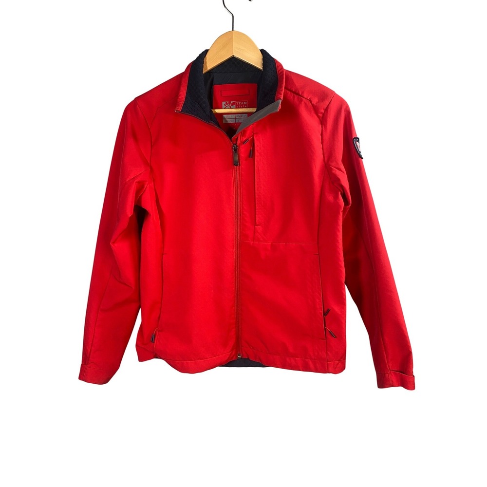 Oobe Chick-fil-A Softshell Jacket Women Small Red Full Zip Uniform